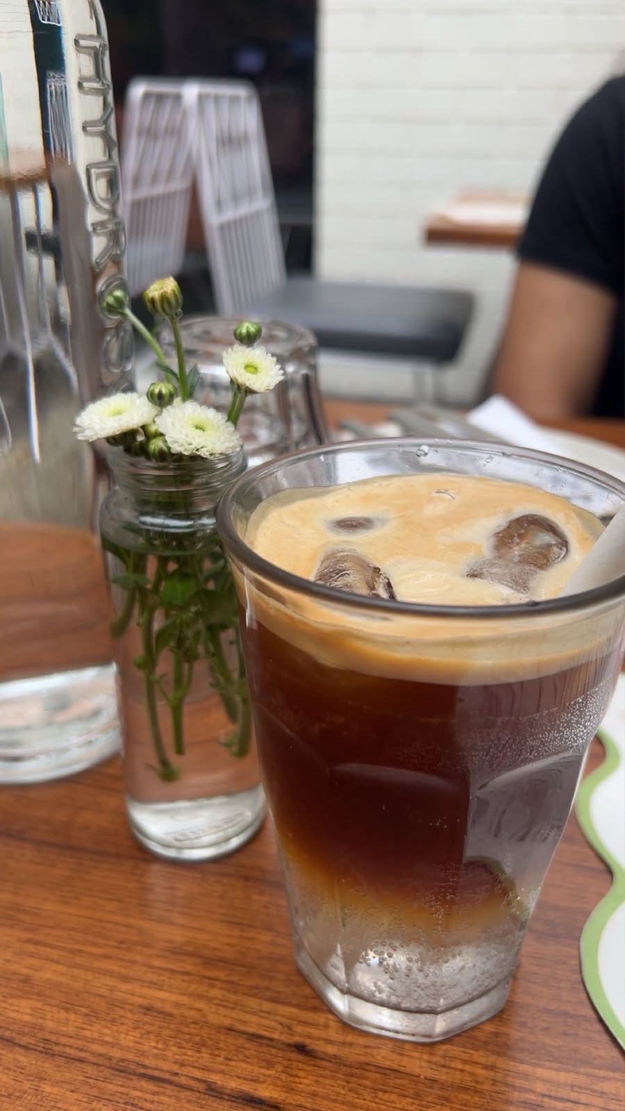 Iced coffee